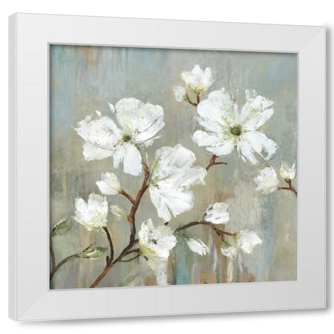 Sweetbay Magnolia I White Modern Wood Framed Art Print by Pearce, Allison