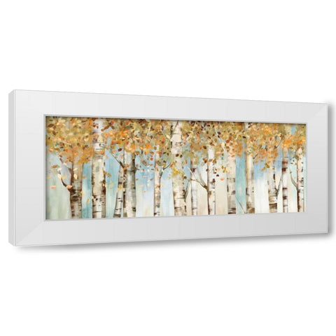 Birch Country White Modern Wood Framed Art Print by Pearce, Allison