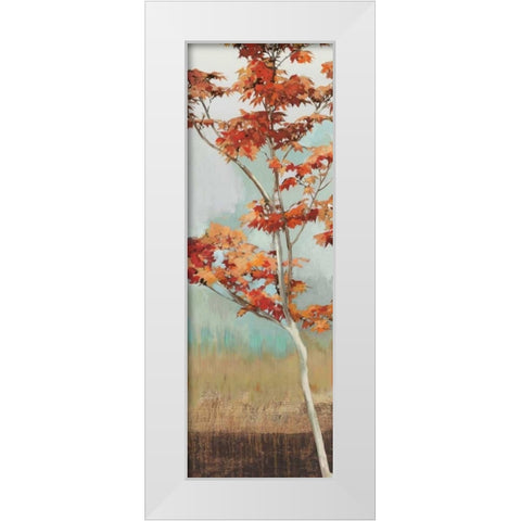 Maple Tree I White Modern Wood Framed Art Print by Pearce, Allison