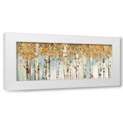 Downtown White Modern Wood Framed Art Print by Pearce, Allison