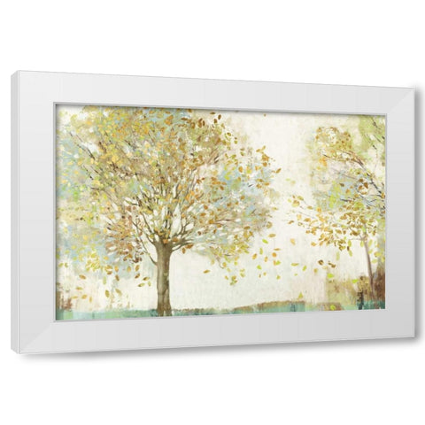 Outdoor White Modern Wood Framed Art Print by Pearce, Allison