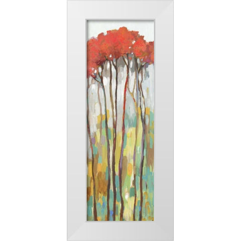 Standing tall I White Modern Wood Framed Art Print by Pearce, Allison