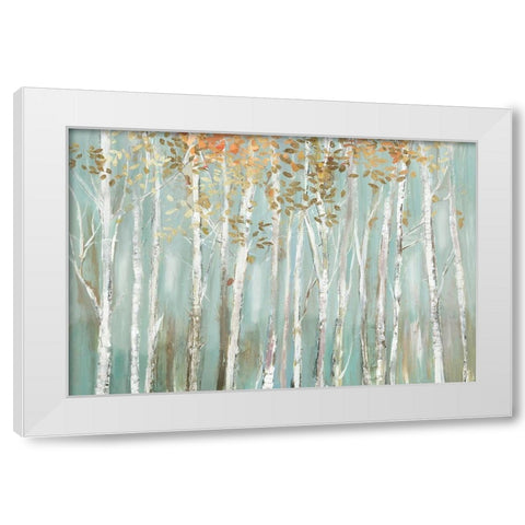 Enchanted Forest White Modern Wood Framed Art Print by Pearce, Allison
