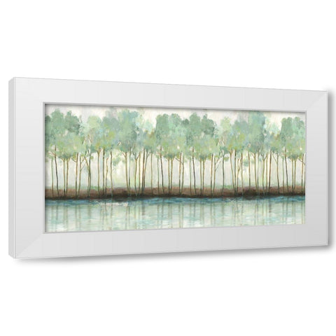 Woodland Hues I  White Modern Wood Framed Art Print by Pearce, Allison