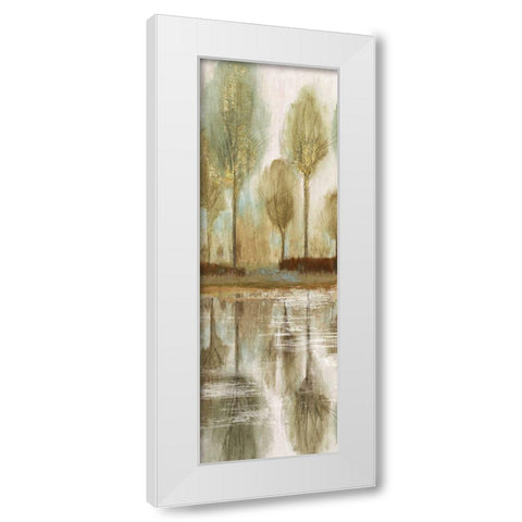 Forest View I  White Modern Wood Framed Art Print by Pearce, Allison