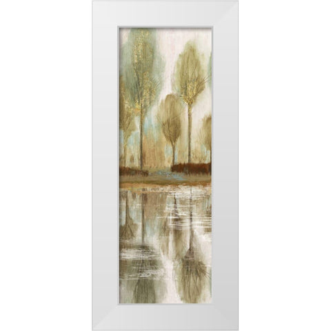Forest View I  White Modern Wood Framed Art Print by Pearce, Allison