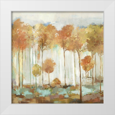 The Prelude I White Modern Wood Framed Art Print by Pearce, Allison