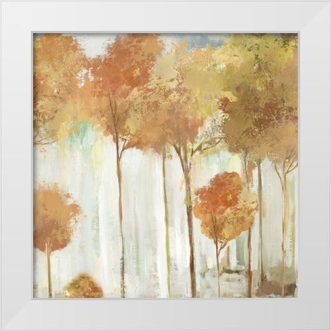 The Prelude II White Modern Wood Framed Art Print by Pearce, Allison