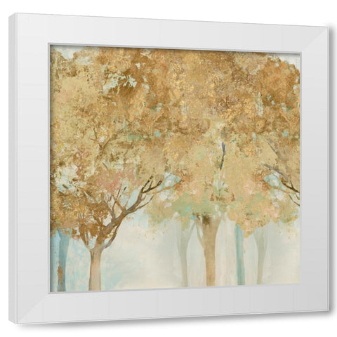 Walk Along III White Modern Wood Framed Art Print by Pearce, Allison