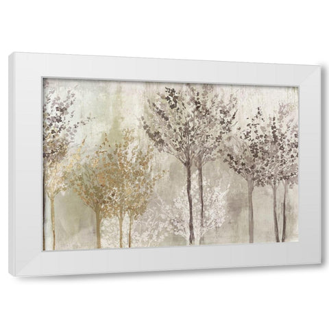 Each Morning I White Modern Wood Framed Art Print by Pearce, Allison