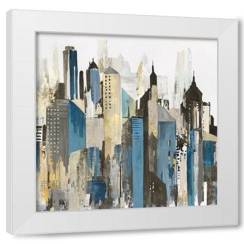 City of Wonder White Modern Wood Framed Art Print by Pearce, Allison