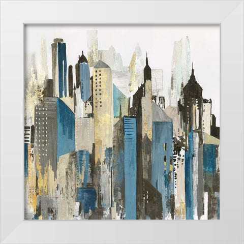 City of Wonder White Modern Wood Framed Art Print by Pearce, Allison