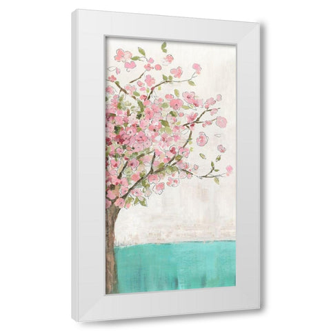 Spring Wakening White Modern Wood Framed Art Print by Pearce, Allison