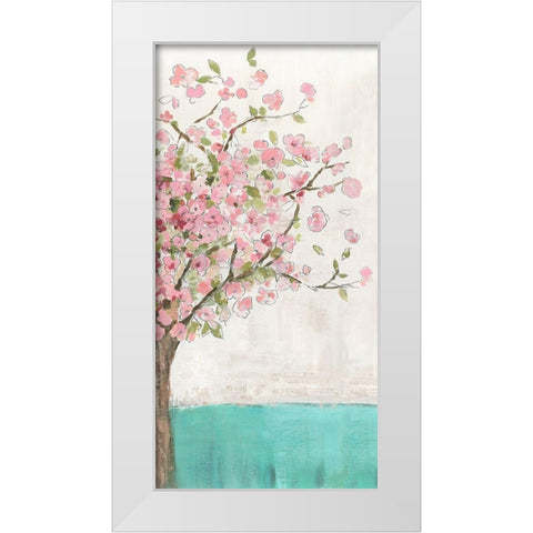 Spring Wakening White Modern Wood Framed Art Print by Pearce, Allison