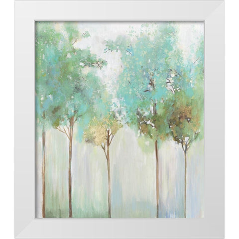 Enlightenment Forest I  White Modern Wood Framed Art Print by Pearce, Allison