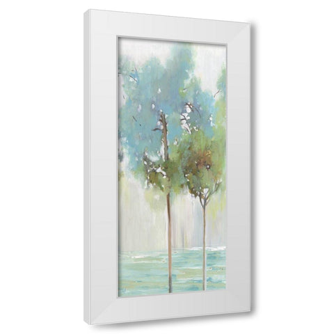 Enlightenment Forest II  White Modern Wood Framed Art Print by Pearce, Allison