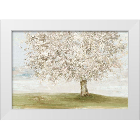 Language of Nature White Modern Wood Framed Art Print by Pearce, Allison