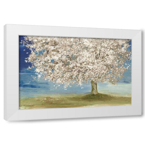 Silent Patience White Modern Wood Framed Art Print by Pearce, Allison