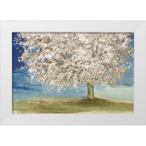 Silent Patience White Modern Wood Framed Art Print by Pearce, Allison