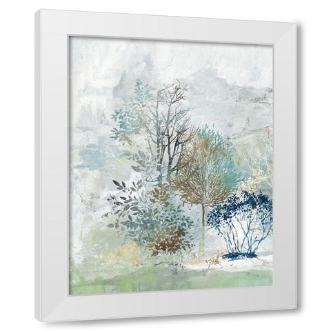 Silent Mystery I White Modern Wood Framed Art Print by Pearce, Allison