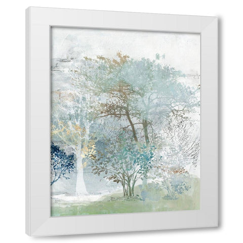 Silent Mystery II White Modern Wood Framed Art Print by Pearce, Allison