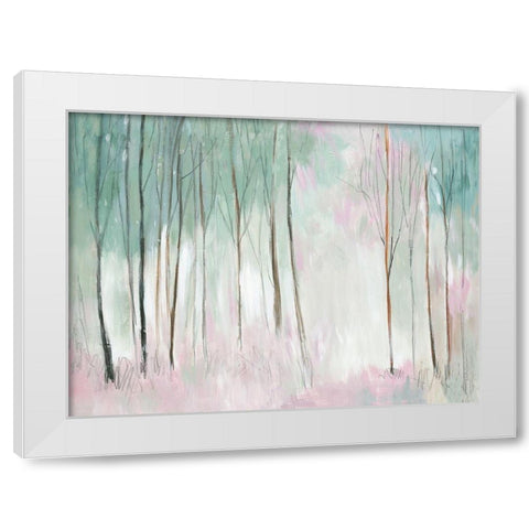 Airy Dream White Modern Wood Framed Art Print by Pearce, Allison
