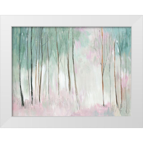 Airy Dream White Modern Wood Framed Art Print by Pearce, Allison