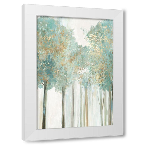 September Charm II White Modern Wood Framed Art Print by Pearce, Allison