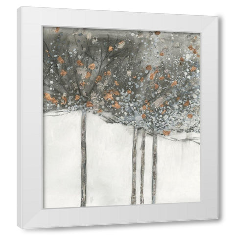 Song of Adoration White Modern Wood Framed Art Print by Pearce, Allison