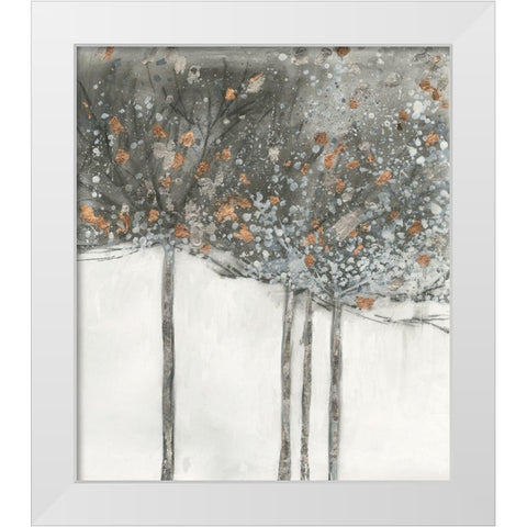 Song of Adoration White Modern Wood Framed Art Print by Pearce, Allison