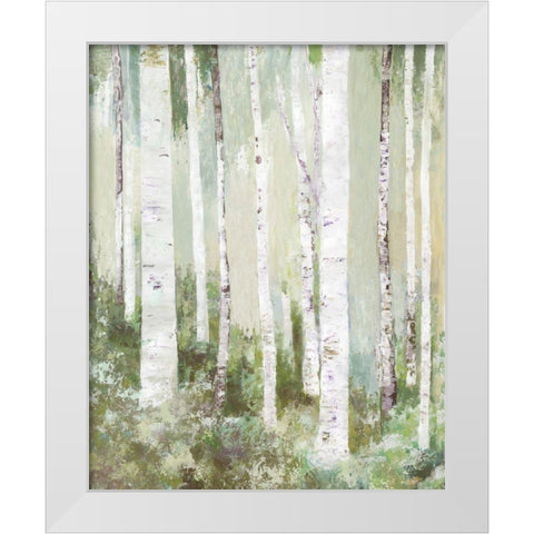 Quiet Beauty White Modern Wood Framed Art Print by Pearce, Allison
