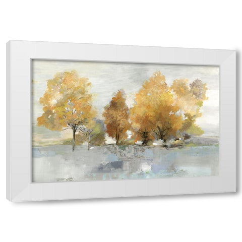 In The Sun White Modern Wood Framed Art Print by Pearce, Allison