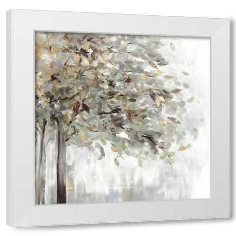Windblown Neutral White Modern Wood Framed Art Print by Pearce, Allison