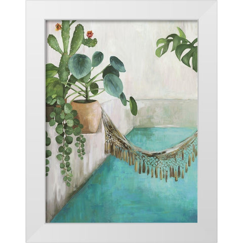 Desert Retreat II  White Modern Wood Framed Art Print by Pearce, Allison