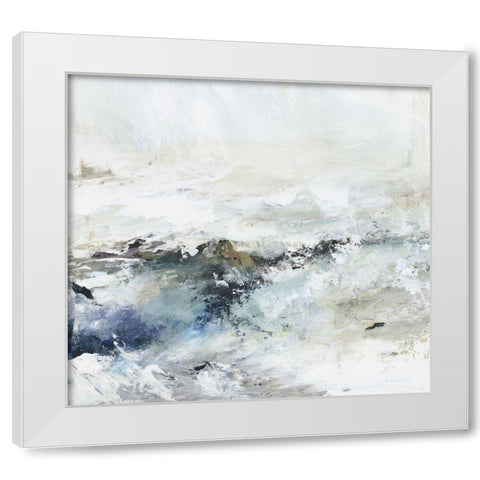 Rush of Nature II White Modern Wood Framed Art Print by Pearce, Allison