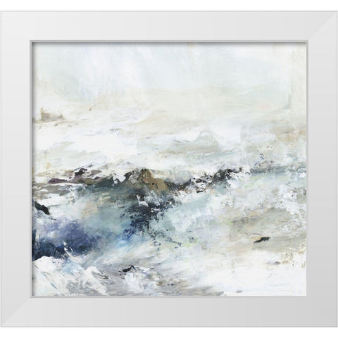 Rush of Nature II White Modern Wood Framed Art Print by Pearce, Allison