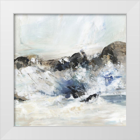 Rush of Nature III White Modern Wood Framed Art Print by Pearce, Allison