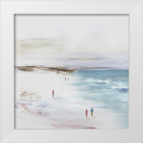 Summer Solitude II White Modern Wood Framed Art Print by Pearce, Allison