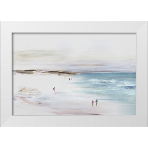 Summer Solitude III White Modern Wood Framed Art Print by Pearce, Allison