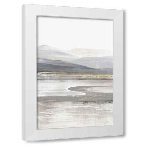 Grey Mountain I  White Modern Wood Framed Art Print by Pearce, Allison