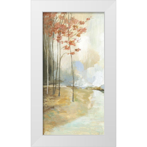 Path Home I  White Modern Wood Framed Art Print by Pearce, Allison