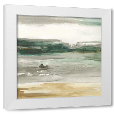 Look Out I  White Modern Wood Framed Art Print by Pearce, Allison