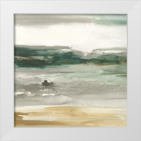 Look Out I  White Modern Wood Framed Art Print by Pearce, Allison