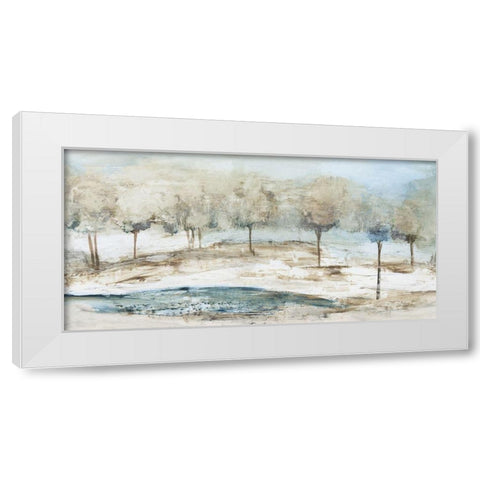Serene Air  White Modern Wood Framed Art Print by Pearce, Allison