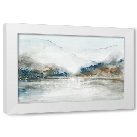 Mystic Sea  White Modern Wood Framed Art Print by Pearce, Allison