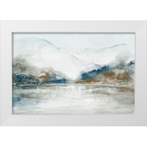 Mystic Sea  White Modern Wood Framed Art Print by Pearce, Allison