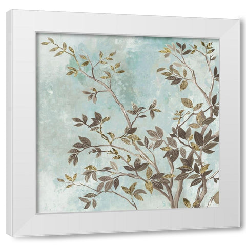Branching Tree I  White Modern Wood Framed Art Print by Pearce, Allison