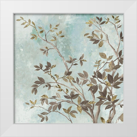 Branching Tree I  White Modern Wood Framed Art Print by Pearce, Allison