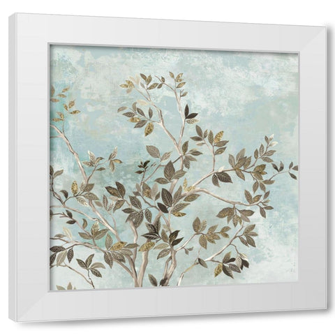 Branching Tree II  White Modern Wood Framed Art Print by Pearce, Allison