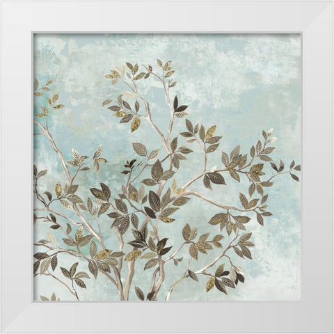 Branching Tree II  White Modern Wood Framed Art Print by Pearce, Allison